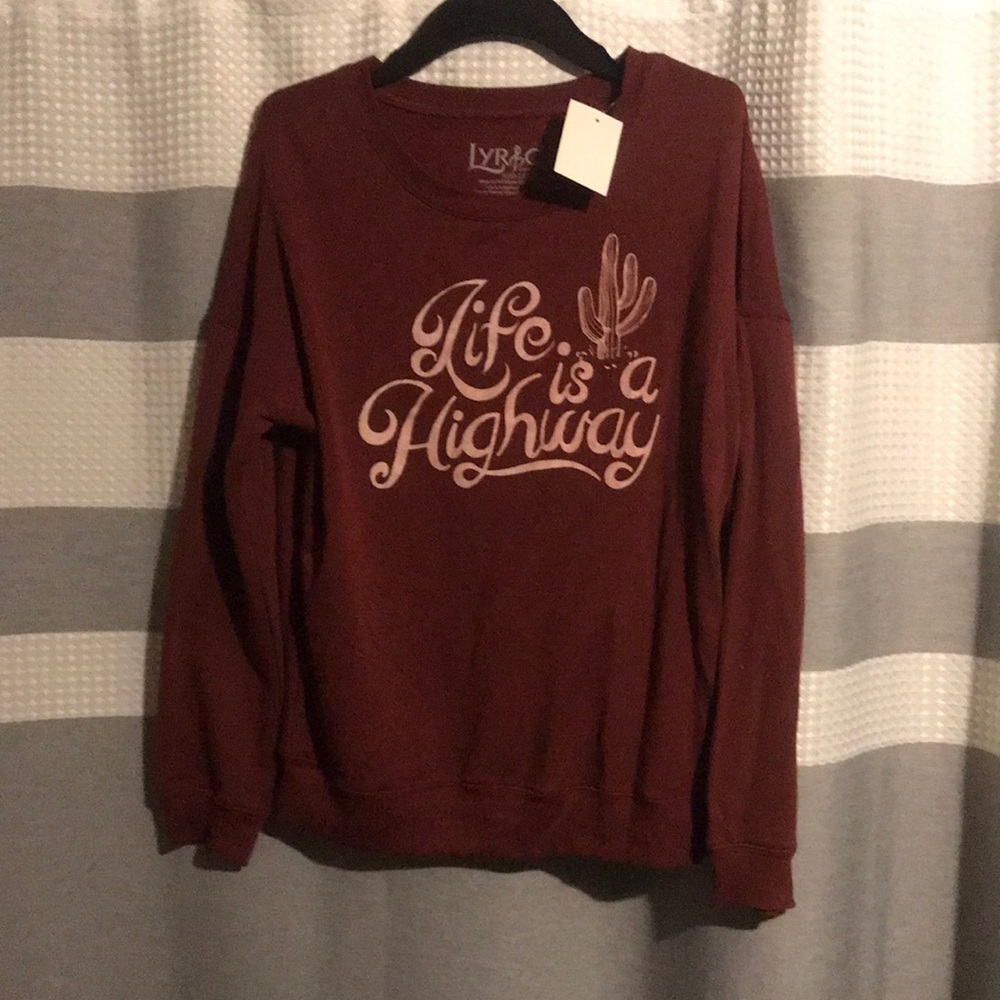 Never Worn Before “Life is a Highway” Graphic Tee